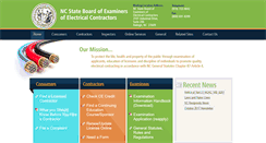 Desktop Screenshot of ncbeec.org
